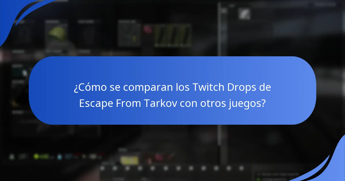 ¿Cómo se recopila la opinión de los jugadores sobre los Twitch Drops?