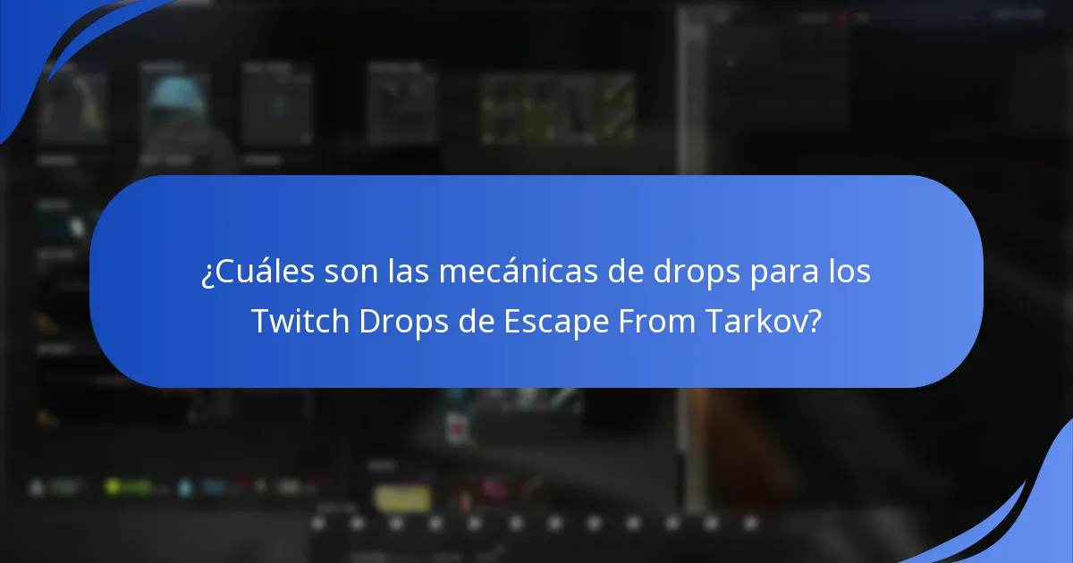 ¿Cuáles son las métricas clave de participación para los Twitch Drops?