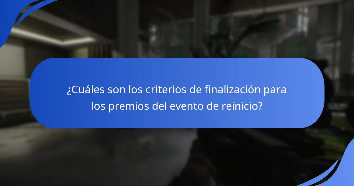 ¿Cuáles son las experiencias de los usuarios durante el evento de reinicio?