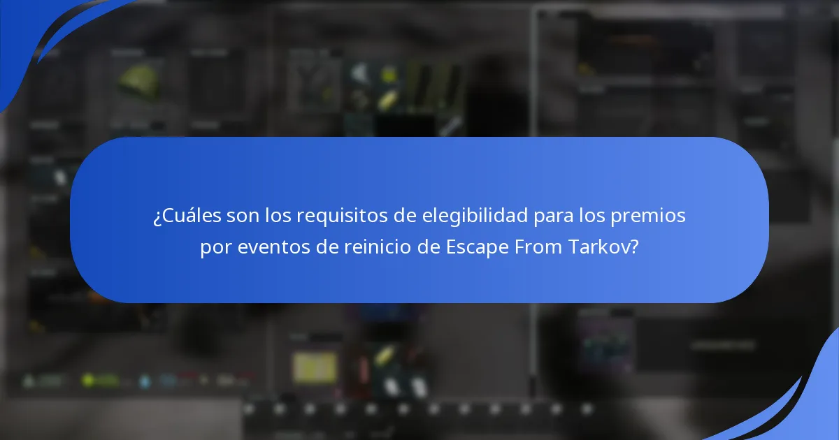 ¿Cómo se comparan los premios por eventos de reinicio con eventos anteriores?