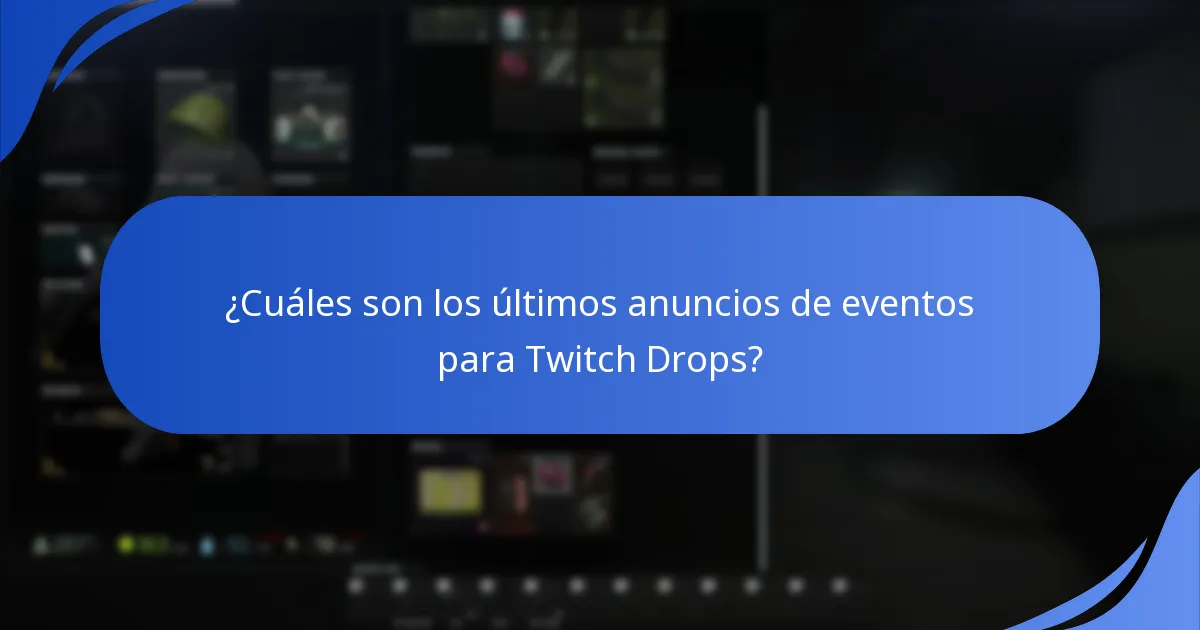 ¿Cuáles son las comparaciones con eventos anteriores de Twitch Drops?