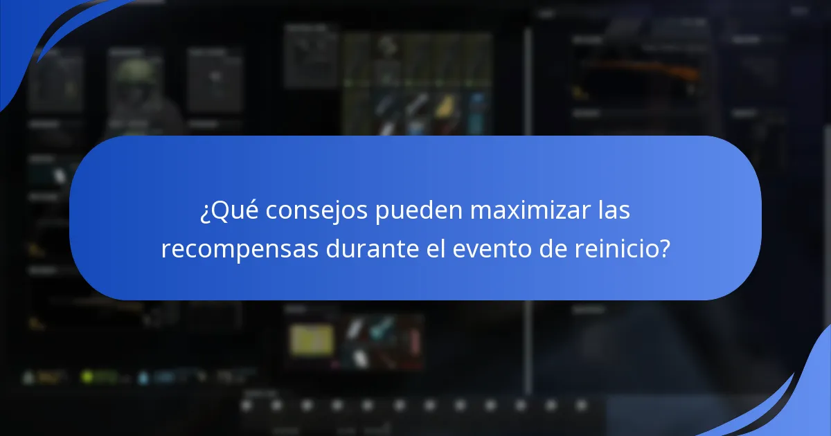 ¿Cómo se compara el evento de reinicio actual con los anteriores?